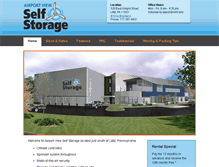 Tablet Screenshot of airportviewselfstorage.com